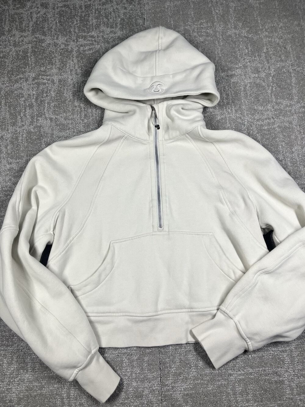 Lululemon Oversized Half Zip Hoodie Sweatshirt Women Size XS/S
